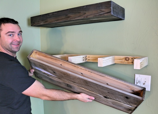 Diy Wood Floating Shelf How To Make One, How Much To Install Floating Shelves